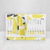 Bumperless Crib Set with Pleated Skirt Modern Rail Covers - Big Lemon
