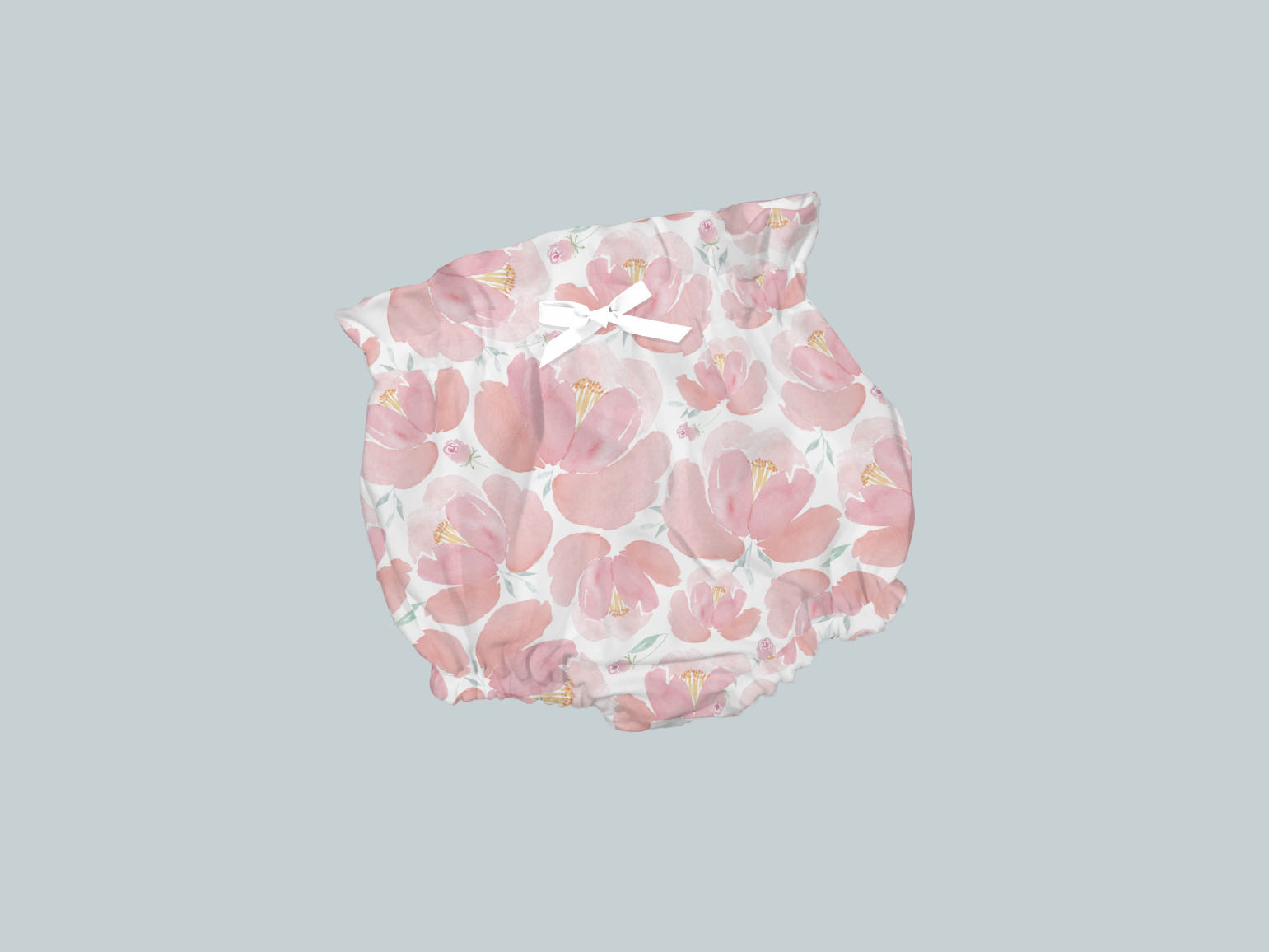 Bummies/High Waisted Bloomers - Pink Petunia