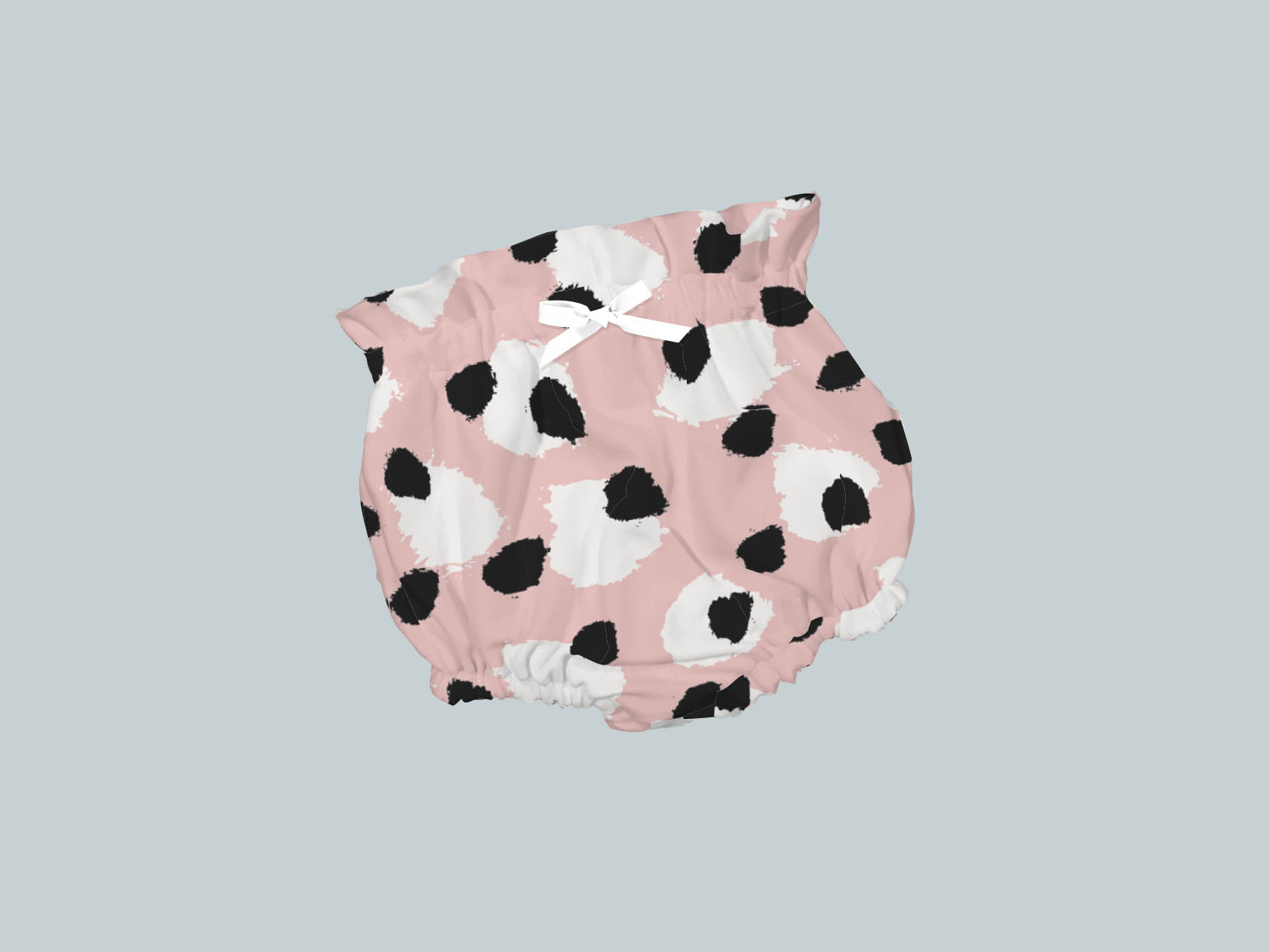 Bummies/High Waisted Bloomers - Pinky Polka Dot