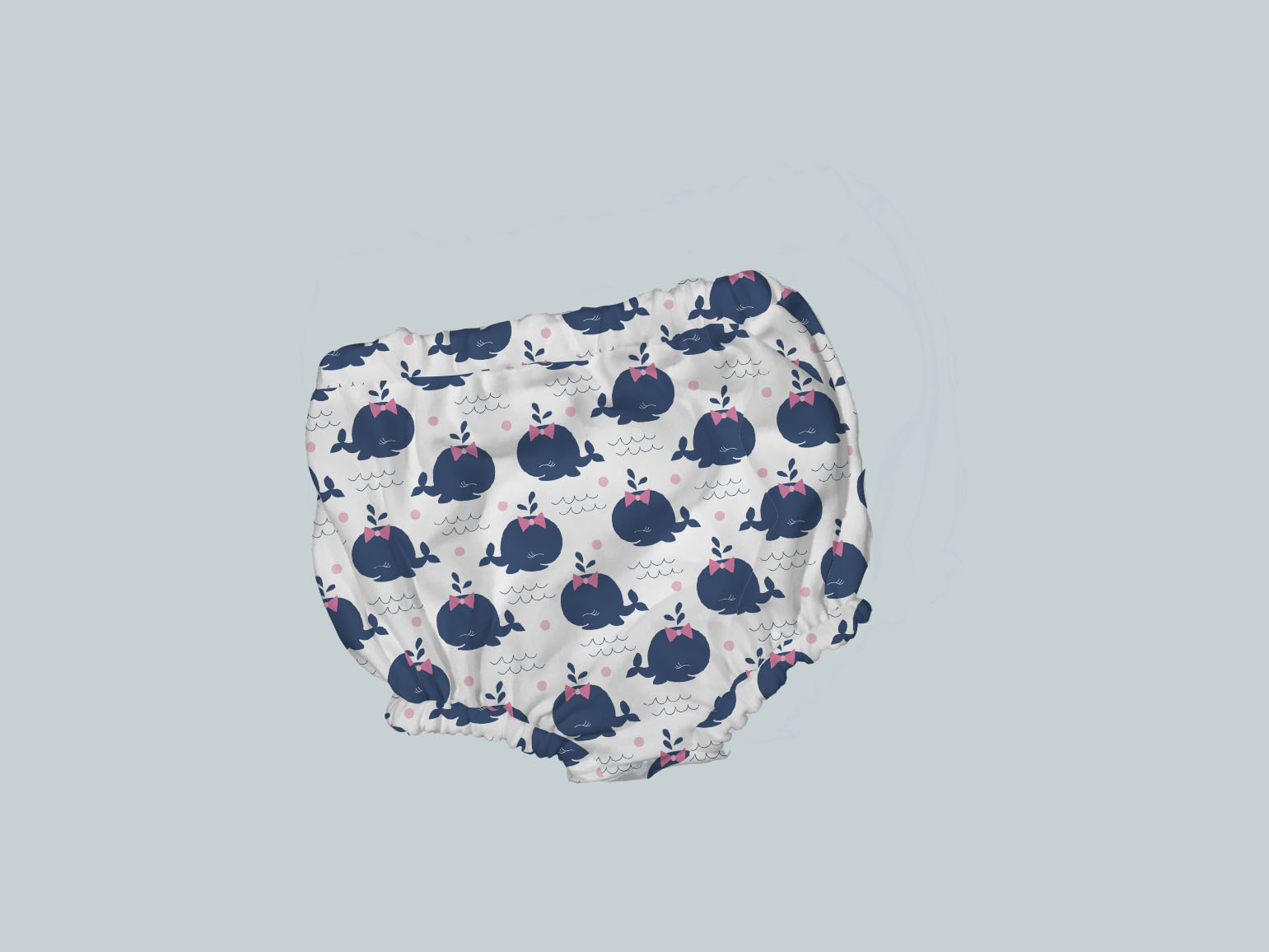 Bummies/Diaper Cover - Happy Whale