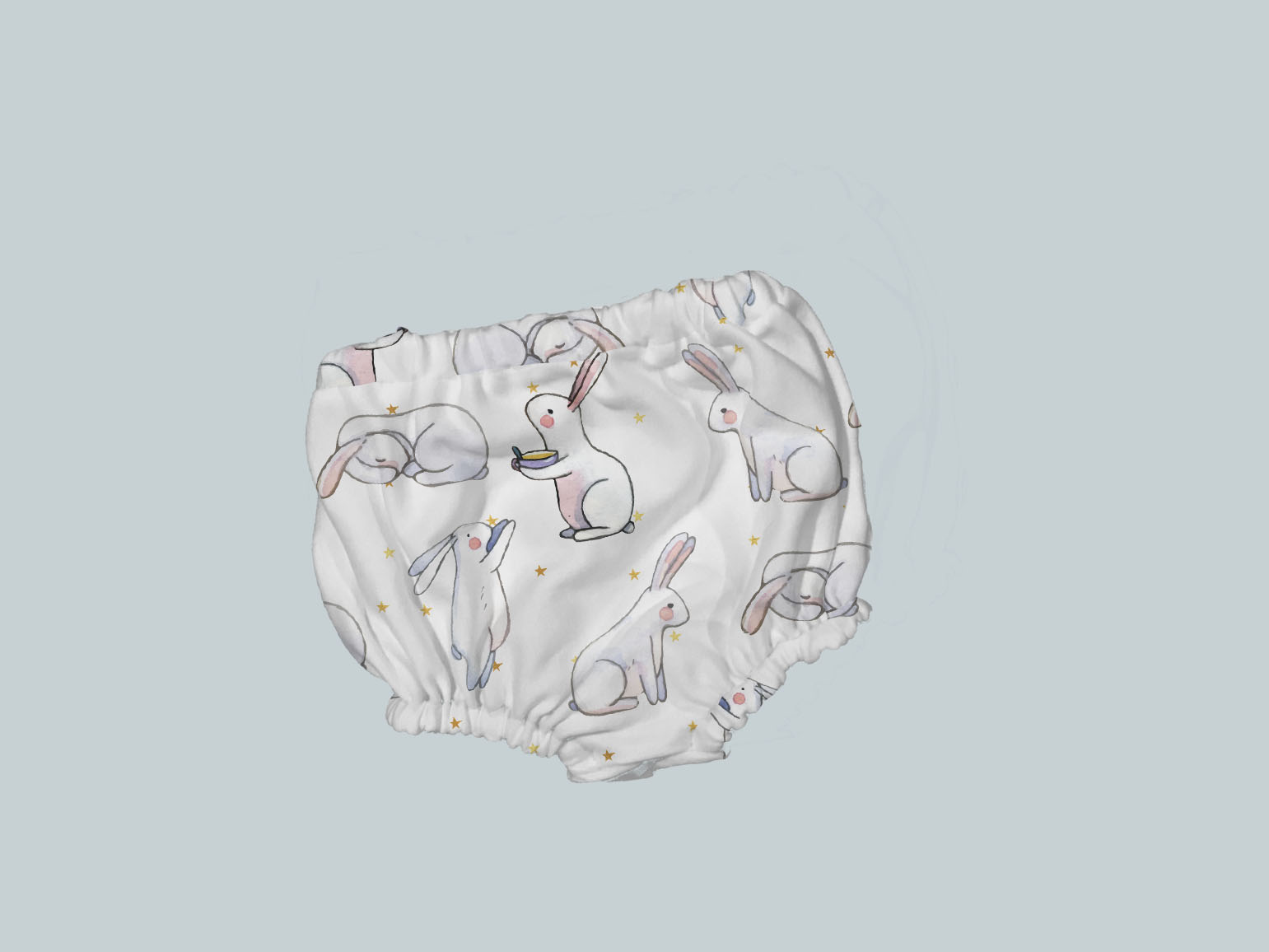 Bummies/Diaper Cover - Bunny Baby