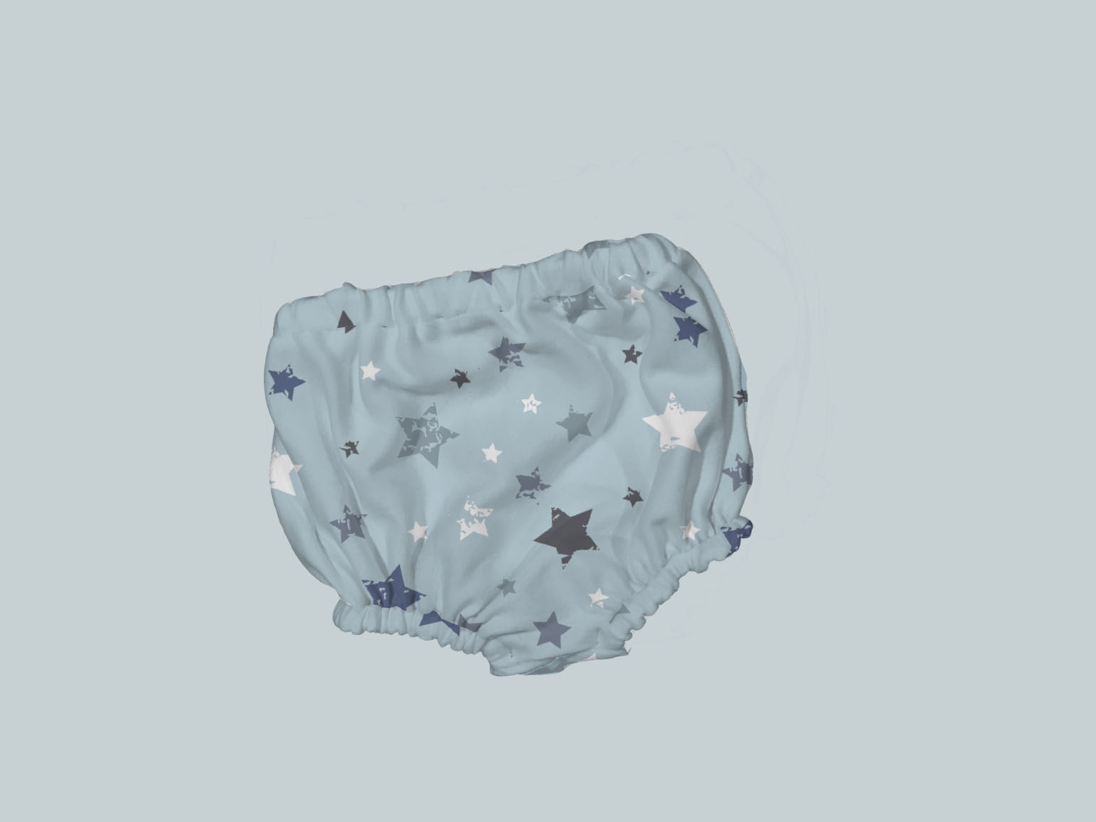 Bummies/Diaper Cover - Blue  Star Sky
