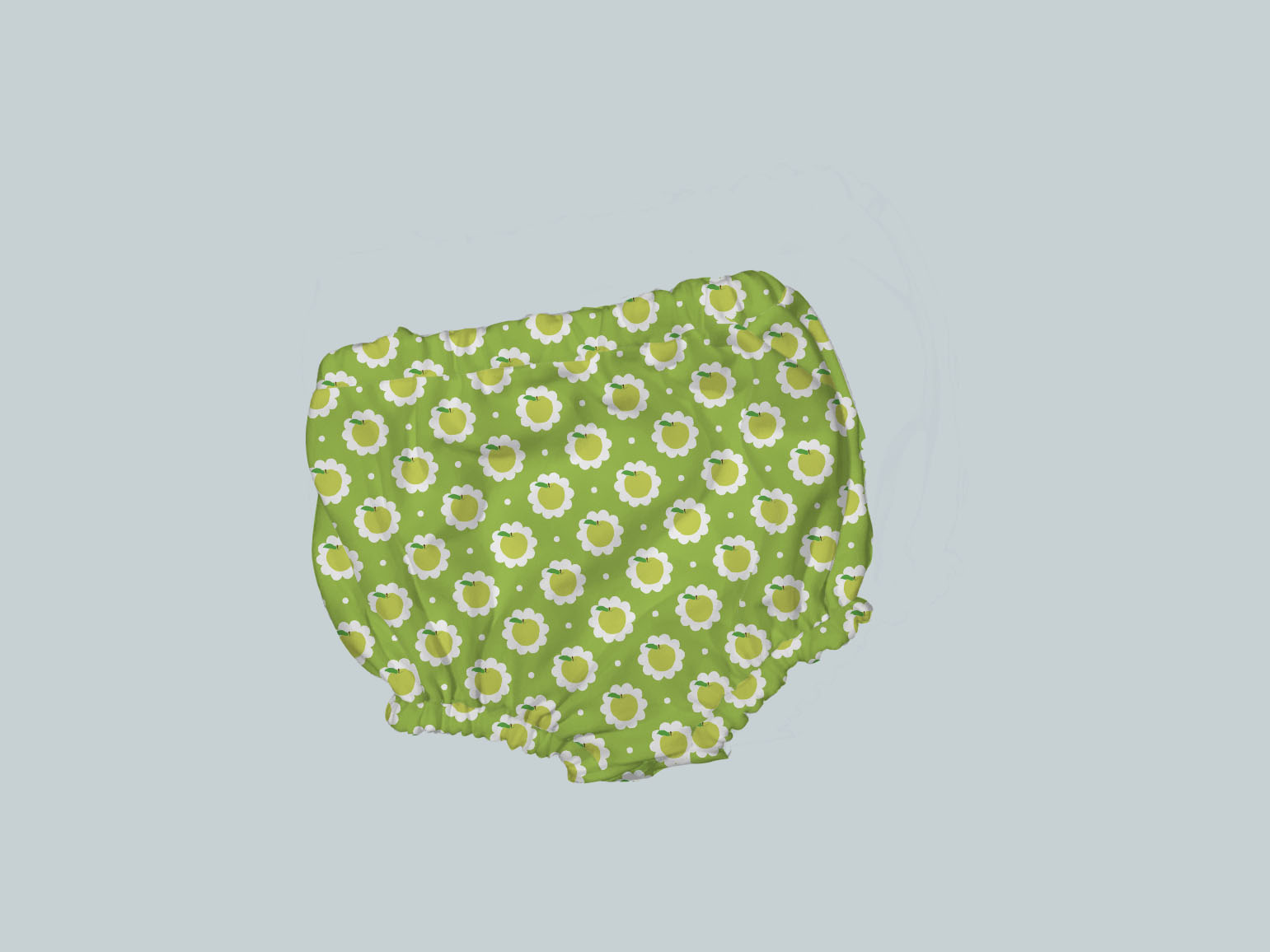 Bummies/Diaper Cover - Green Apple