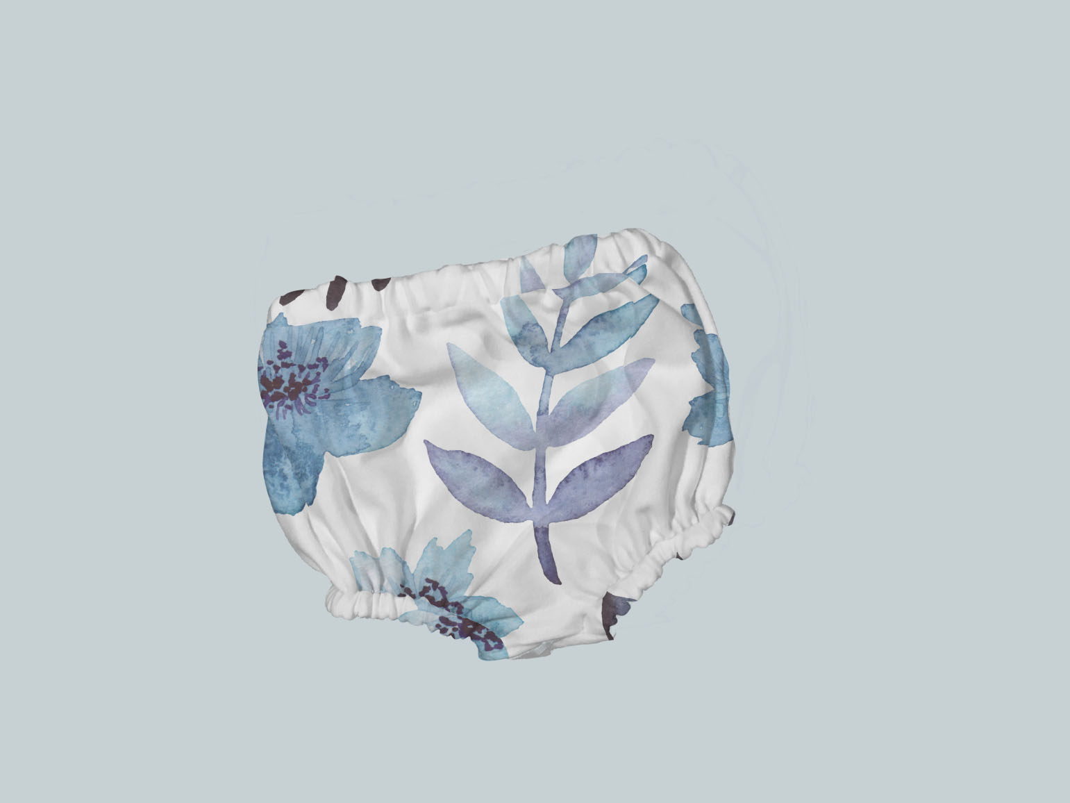 Bummies/Diaper Cover - Island Life Blue