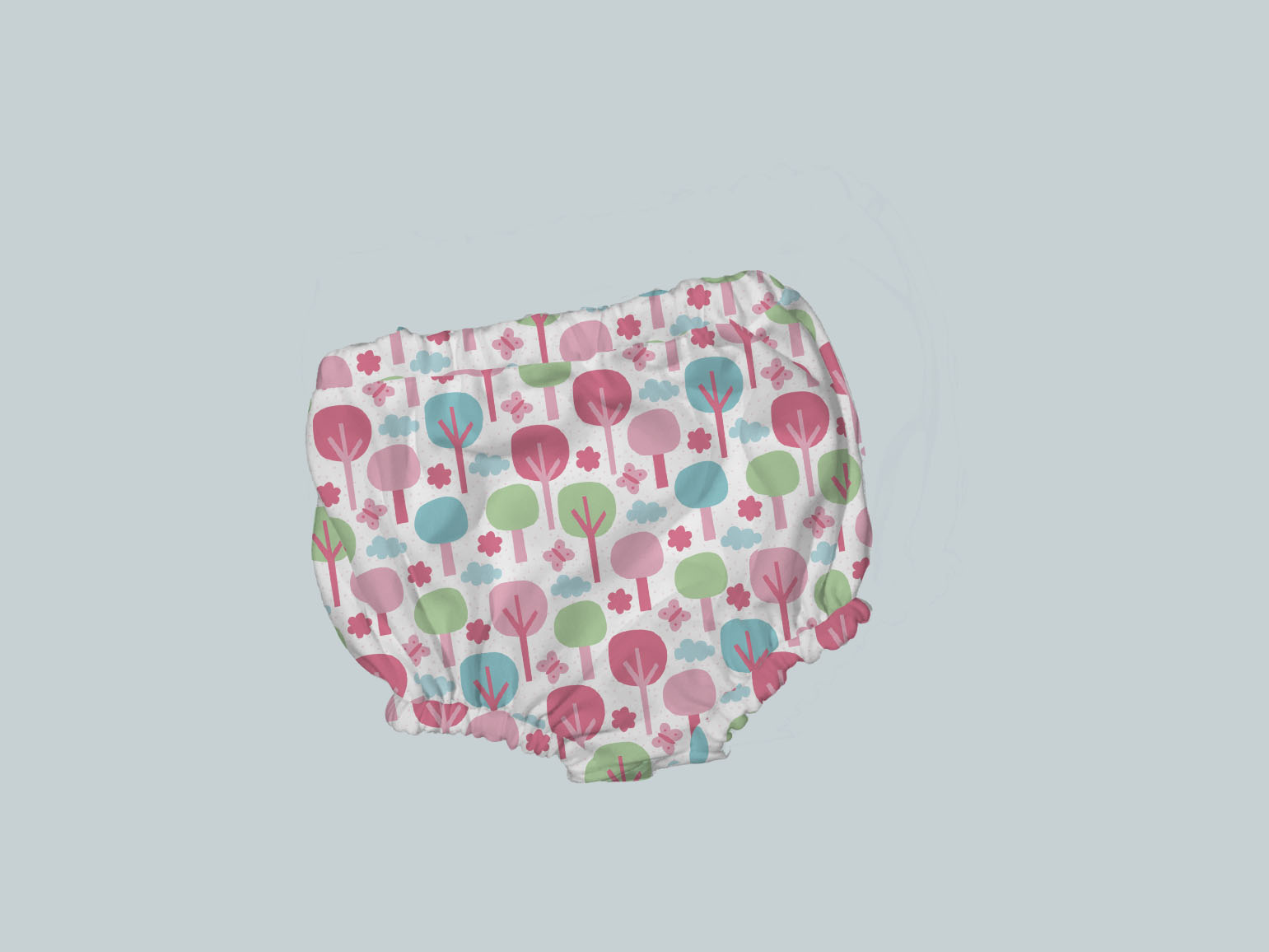Bummies/Diaper Cover - Happy Trees