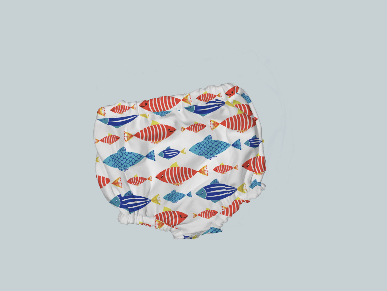 Bummies/Diaper Cover - Bold Fish