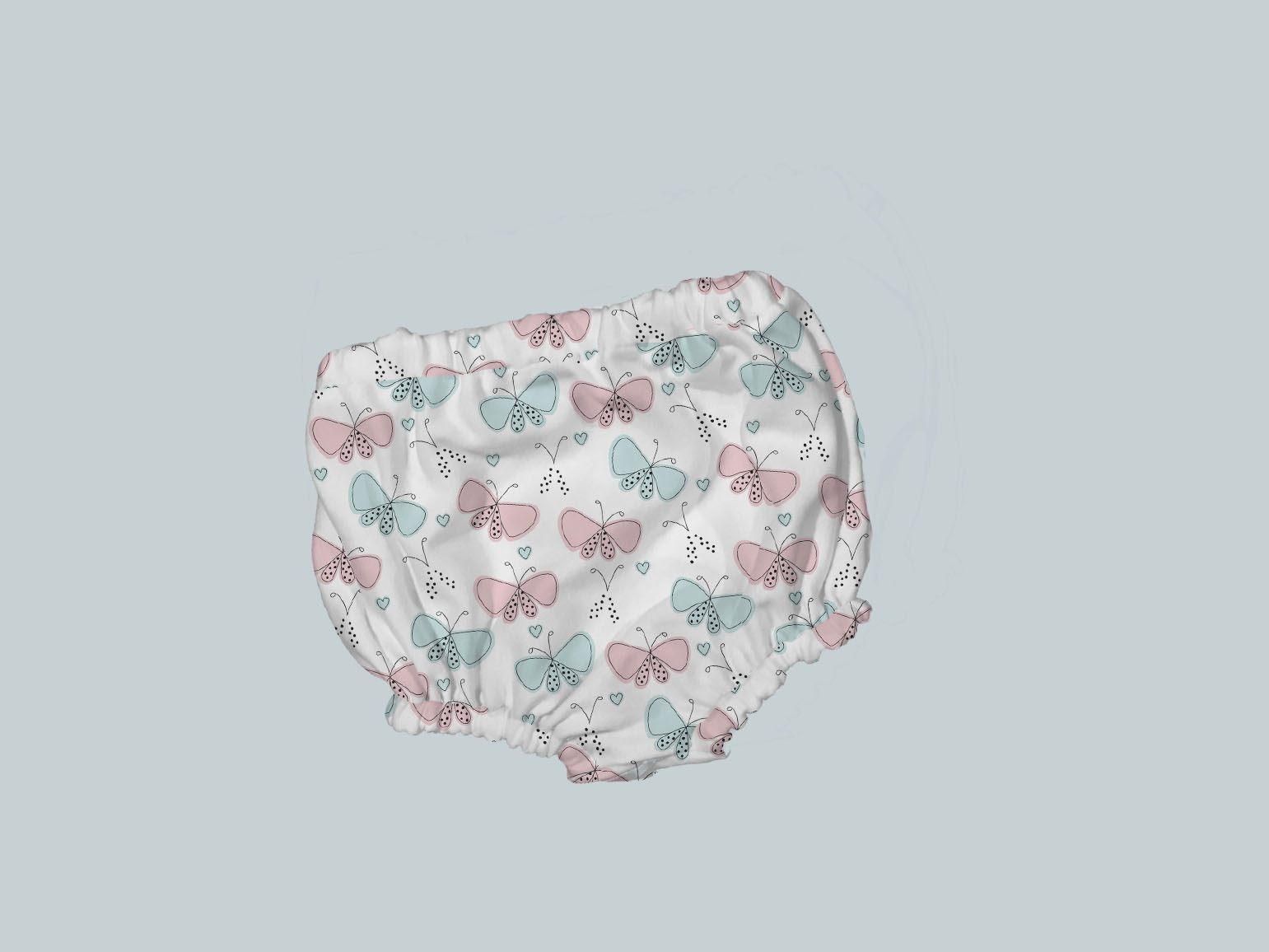 Bummies/Diaper Cover - Baby Butterfly