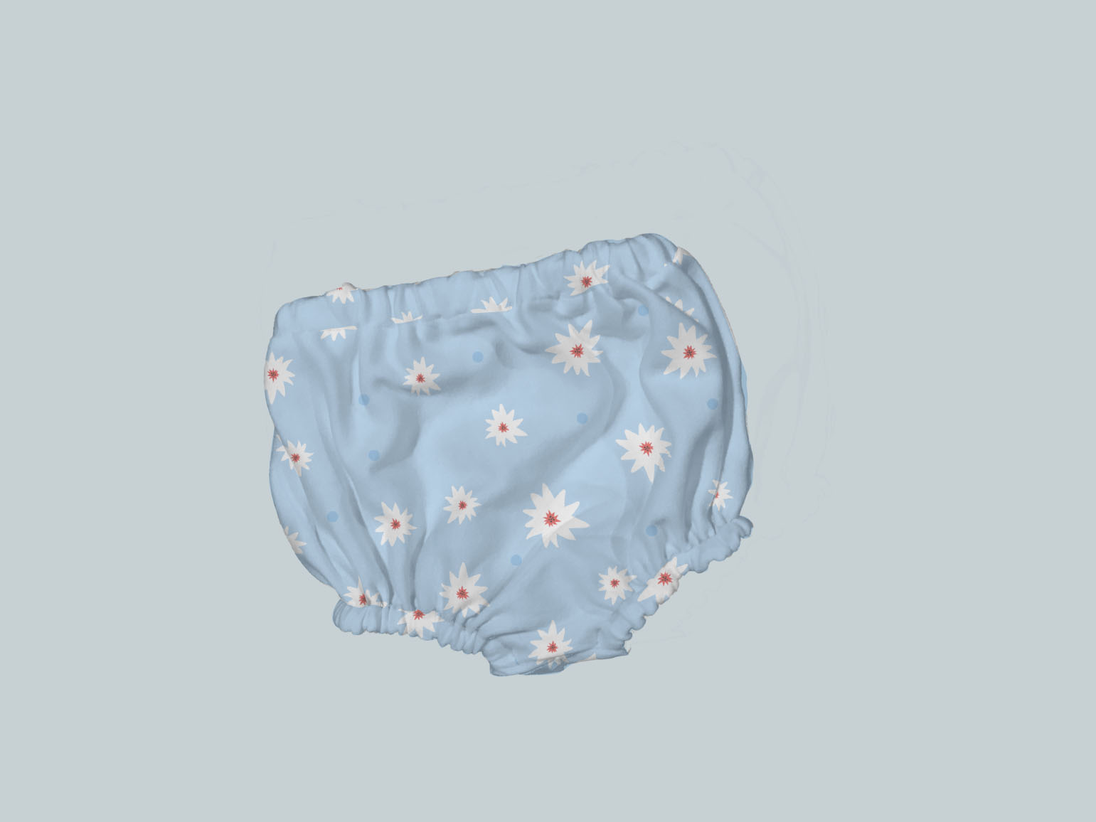 Bummies/Diaper Cover - Blue Daisies