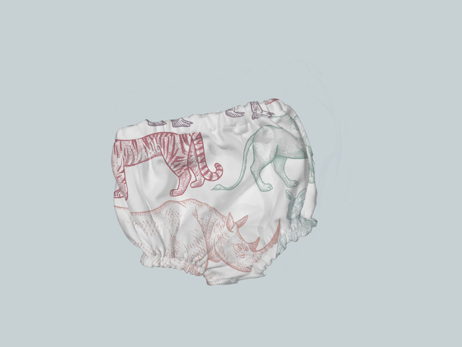 Bummies/Diaper Cover - Bright Animals