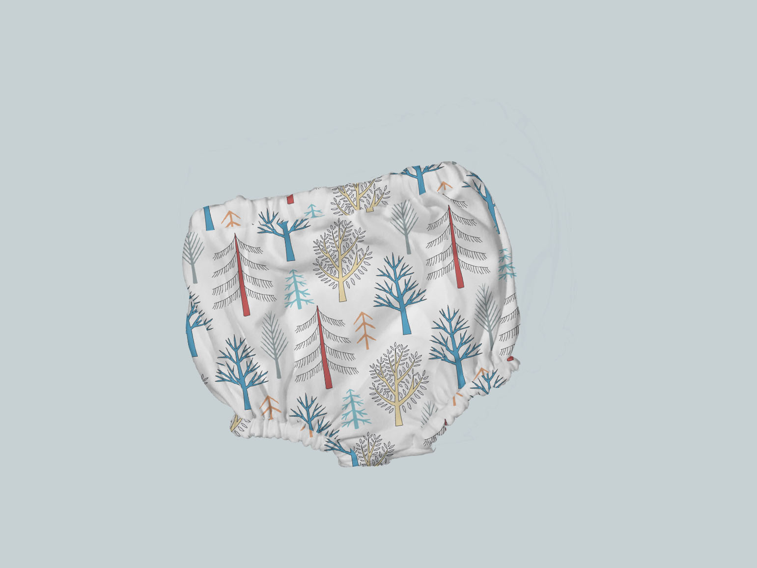 Bummies/Diaper Cover - Bright Trees