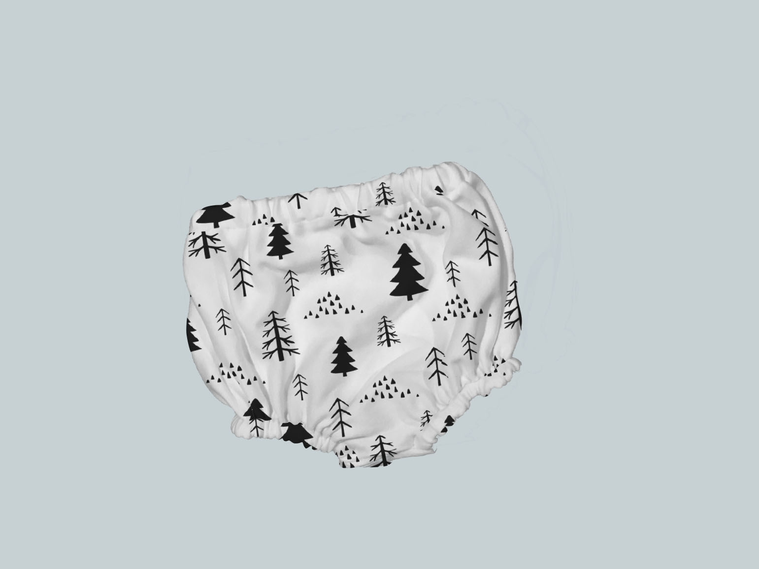 Bummies/Diaper Cover - Trees on White