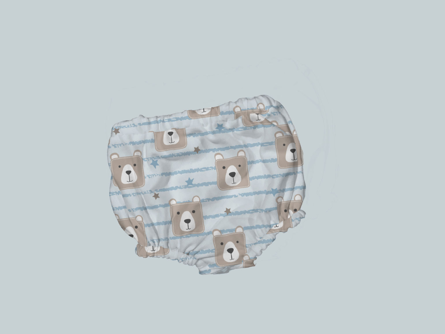 Bummies/Diaper Cover - Square Bear