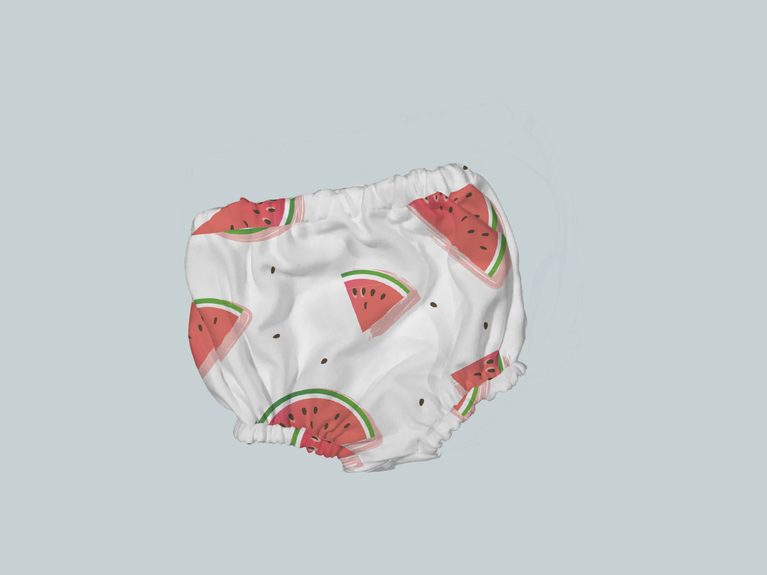 Bummies/Diaper Cover - Watermelon Slices & Seeds