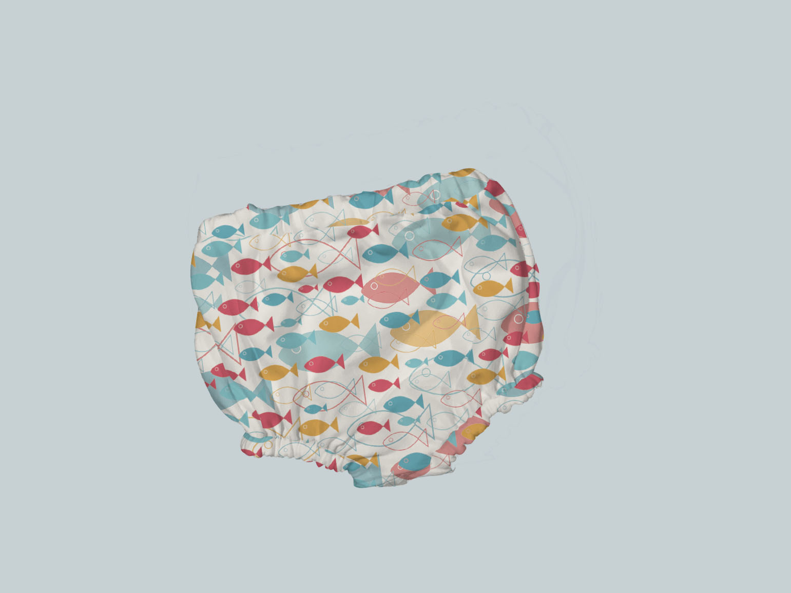 Bummies/Diaper Cover - Fun Fish