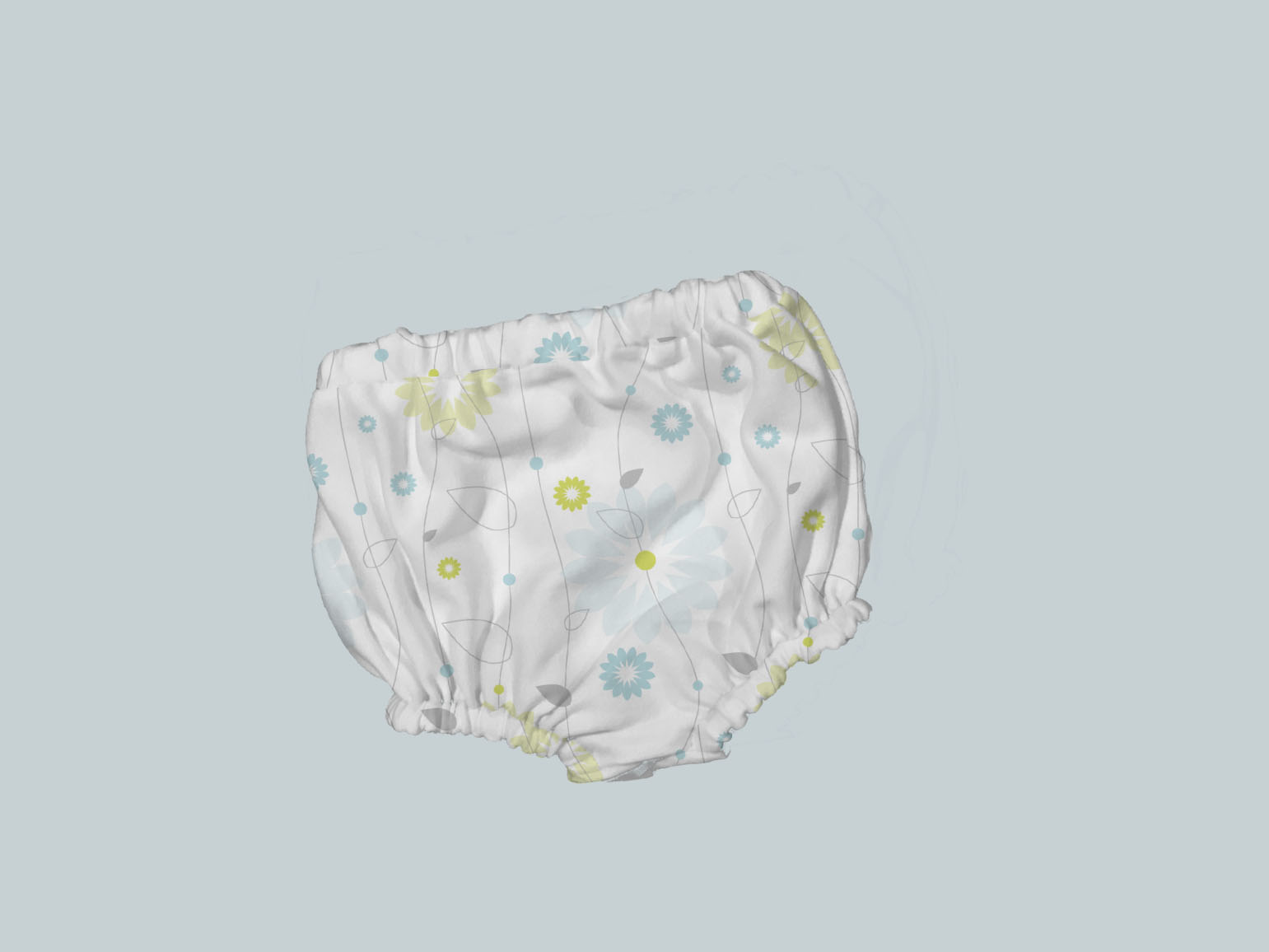 Bummies/Diaper Cover - Daisy Blue