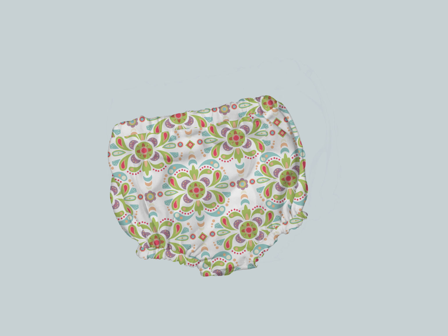 Bummies/Diaper Cover - Bright Paisley