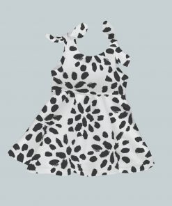 Dress with Shoulder Ties - Spotted Dottie
