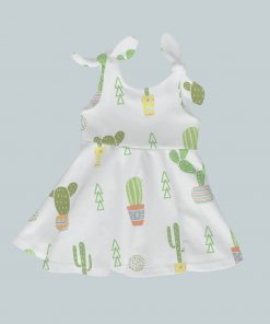 Dress with Shoulder Ties - Cactus Collection