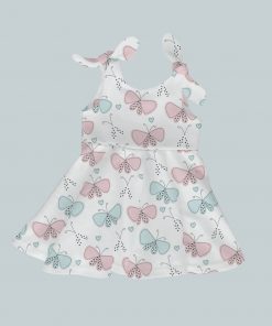 Dress with Shoulder Ties - Baby Butterfly