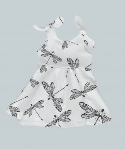 Dress with Shoulder Ties - Dragonfly Ink