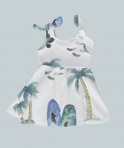 Dress with Shoulder Ties - Surf & Sand