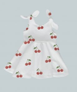 Dress with Shoulder Ties - Cheery Cherrie