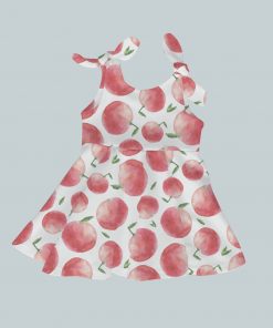 Dress with Shoulder Ties - Apple a Day