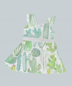 DressTankRuffleRibbon - Cactus