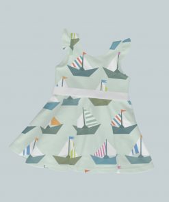 DressTankRuffleRibbon - Sail Away
