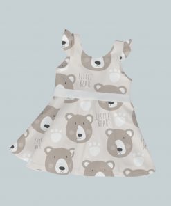 DressTankRuffleRibbon - Little Bear