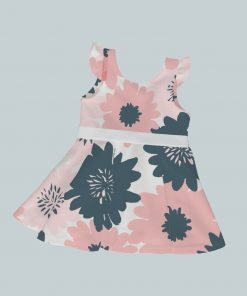 DressTankRuffleRibbon - Big Blooms