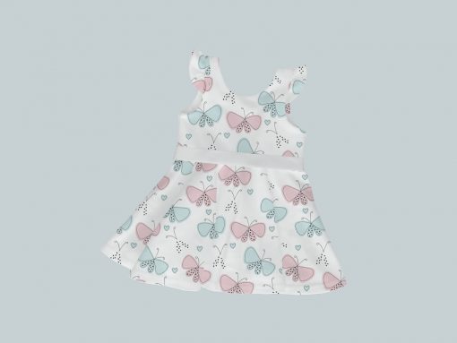 DressTankRuffleRibbon - Baby Butterfly