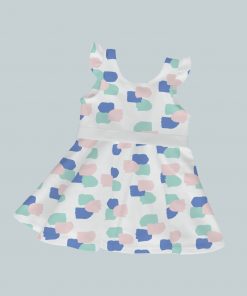 DressTankRuffleRibbon - Confetti Colors