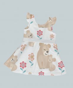 DressTankRuffleRibbon - Mama Bear