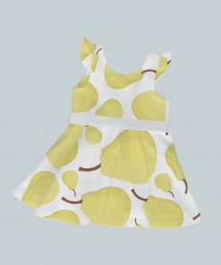 DressTankRuffleRibbon - Pears