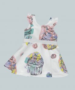 DressTankRuffleRibbon - Cupcakes