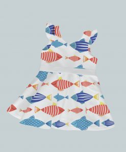 DressTankRuffleRibbon - More Fish