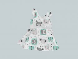 DressTankRuffleRibbon - Baby Animals