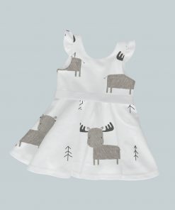 DressTankRuffleRibbon - Moose