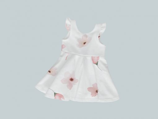 Dress with Ruffled Sleeves - Baby Blooms