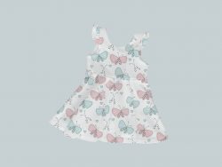 Dress with Ruffled Sleeves - Baby Butterfly