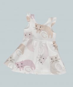 Dress with Ruffled Sleeves - Curvy Cats