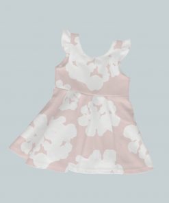 Dress with Ruffled Sleeves - Cotton Bloom