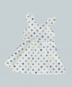 Dress with Ruffled Sleeves - Dot2Dot