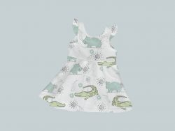 Dress with Ruffled Sleeves - Wild Friends