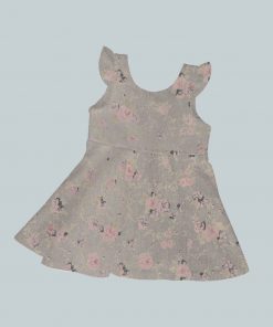 Dress with Ruffled Sleeves - Tiny Tapestry