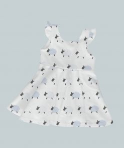 Dress with Ruffled Sleeves - Counting Sheep